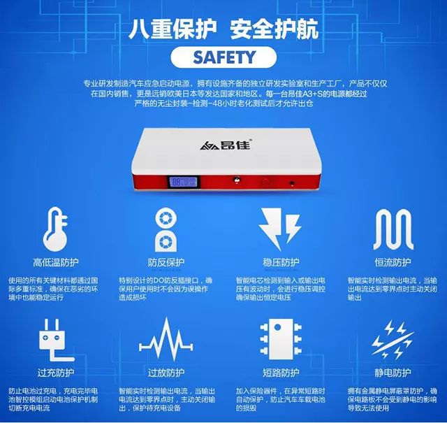 多功能汽車應(yīng)急啟動電源 多功能汽車應(yīng)急啟動電源